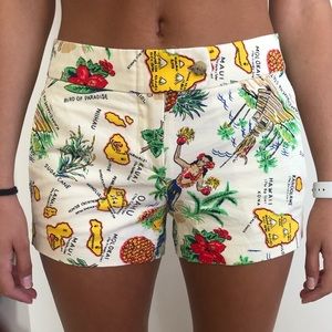 J. Crew Tropical Shorts